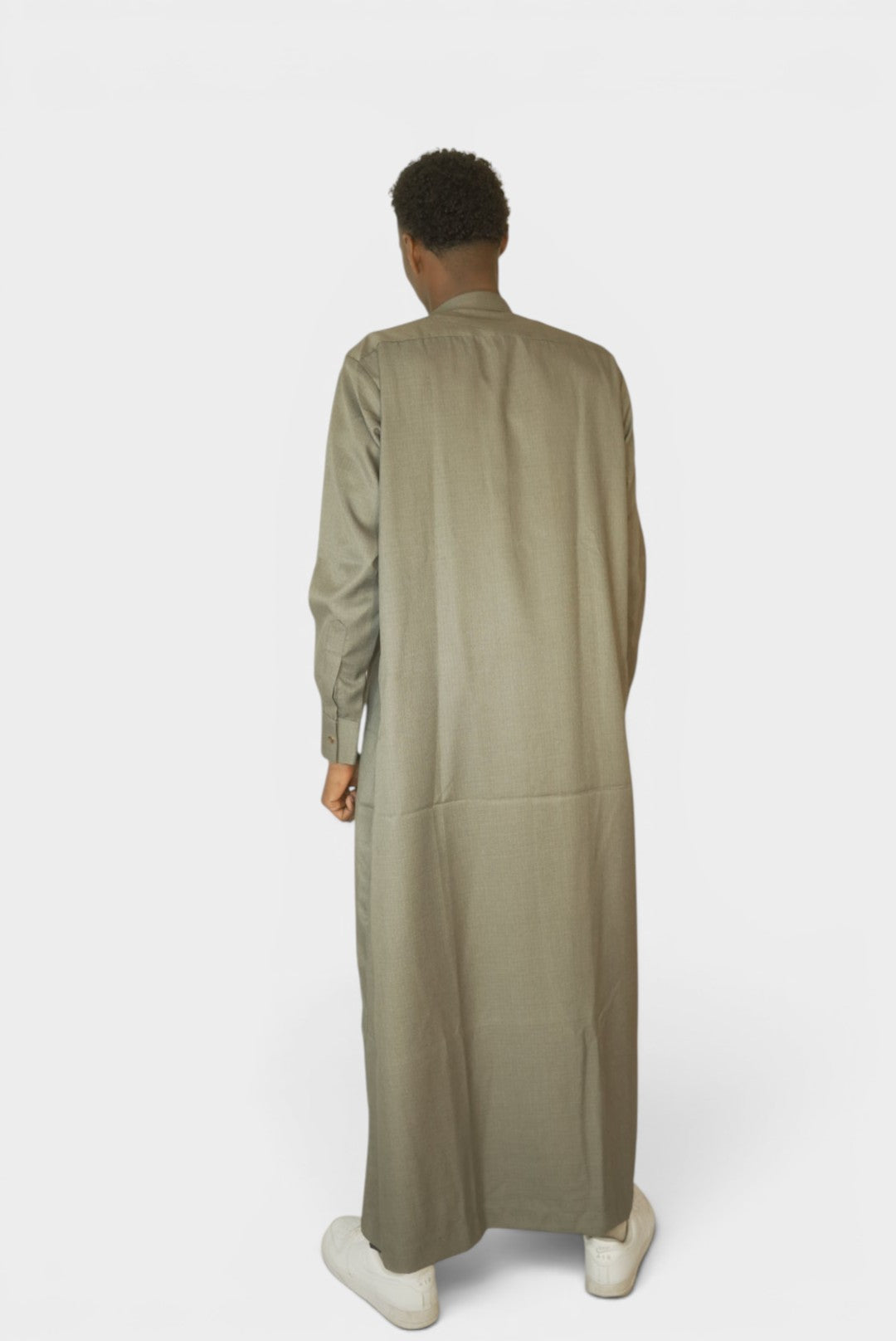 Saudi Thobe Oliven Grønn