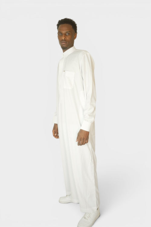 Saudi Thobe Hvit