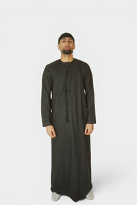 Omani Thobe Svart