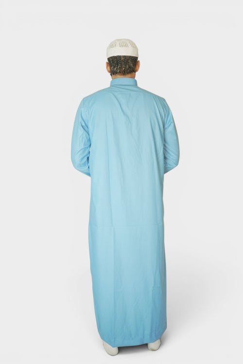 Qatari Thobe Baby Blue