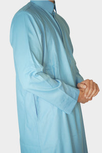 Qatari Thobe Baby Blue