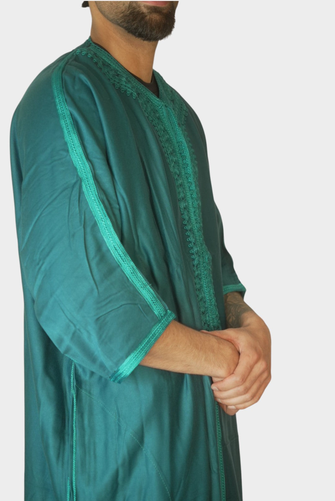 Marokkansk Djellaba Turkis
