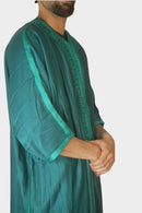 Marokkansk Djellaba Turkis