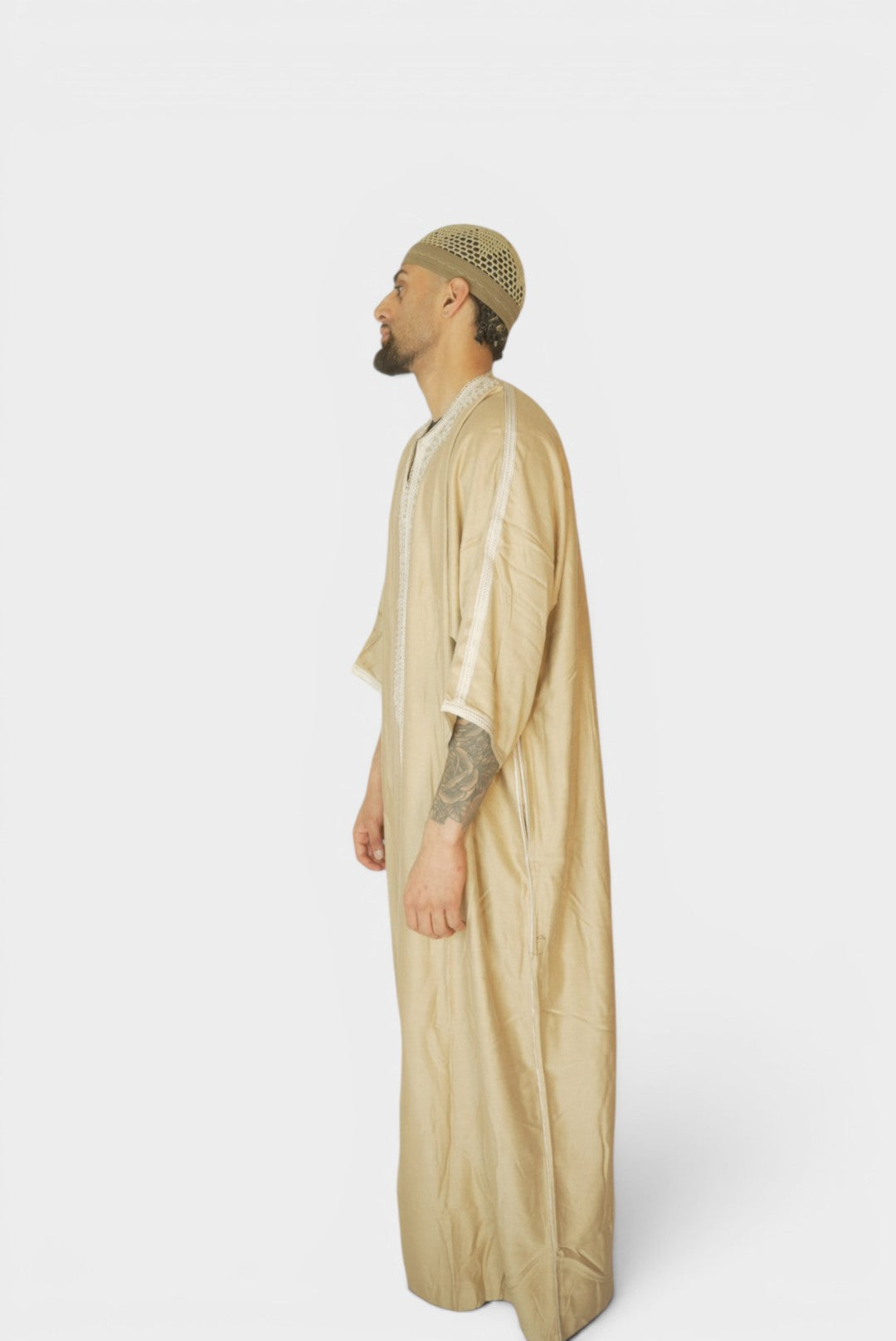 Marokkansk Djellaba Beige