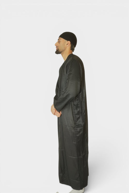 Marokkansk Djellaba Svart