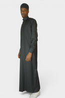 Saudi Thobe Svart