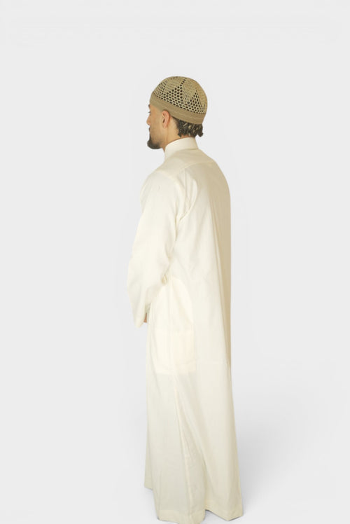 Qatari Thobe Hvit