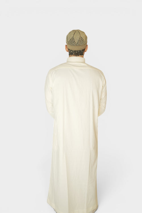 Qatari Thobe Hvit