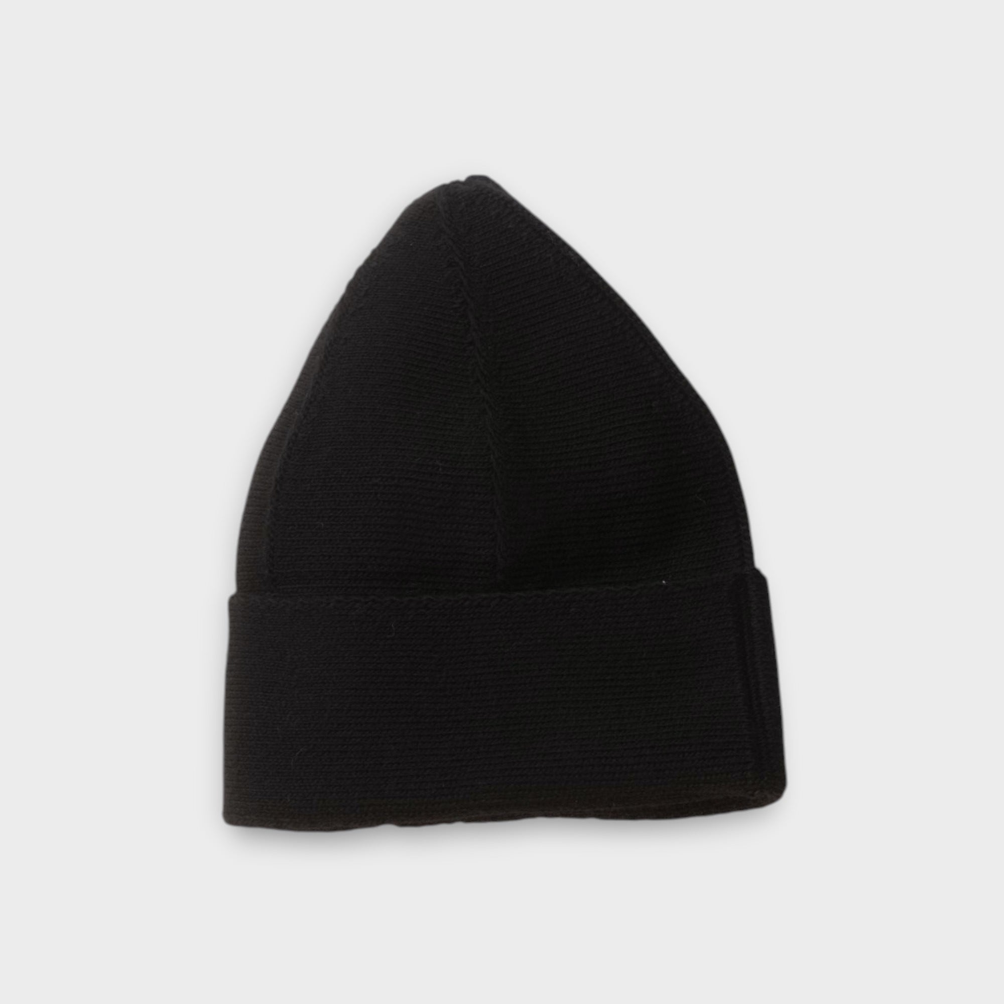 Svart Merino Lue
